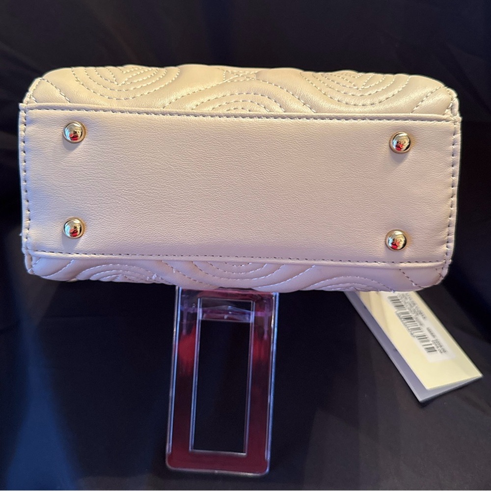 Valentino Orlandi Cream Quilted Mini Tote - Picture 3 of 8